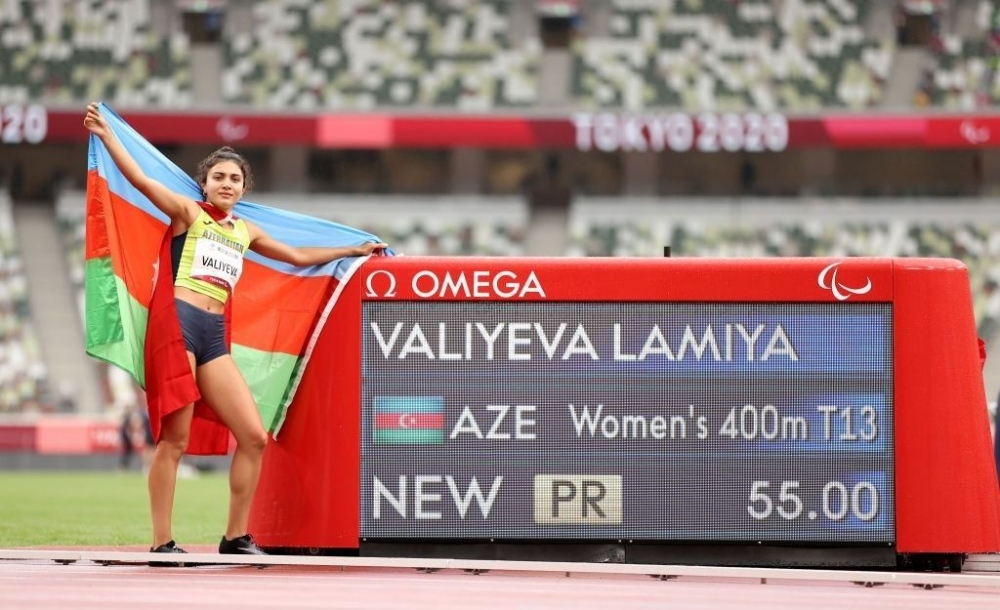 Tokio-2020: Atletimiz paralimpiya rekordunu müəyyənləşdirərək qızıl medala sahib çıxdı 
